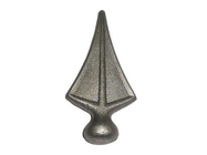 El arrabio ornamental alancea la cabeza ornamental de la lanza del hierro labrado de las piezas del hierro