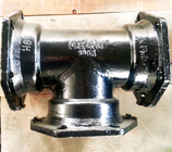 Cuerpo corto del arrabio de tuberías de las instalaciones de la CAMISETA dúctil común mecánica negra del hierro
