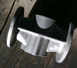 Cuerpo de válvula ensanchado doble de la balanza que echa al OEM dúctil del material del hierro QT450-10